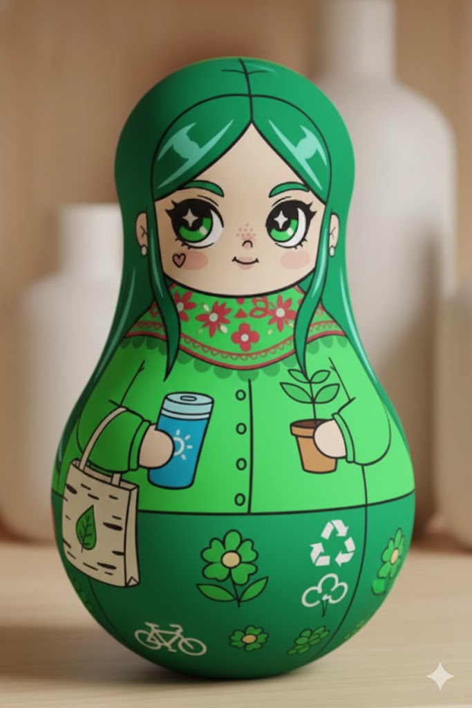 Зелёная Матрёшка